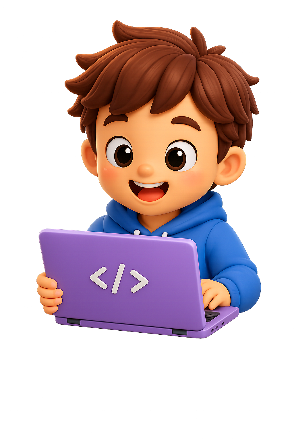 Anak belajar coding